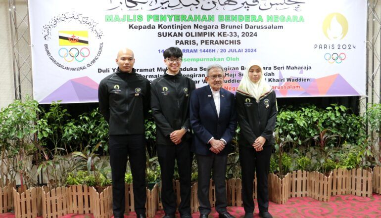 Brunei, la nación que competirá con sólo 3 atletas en París 2024