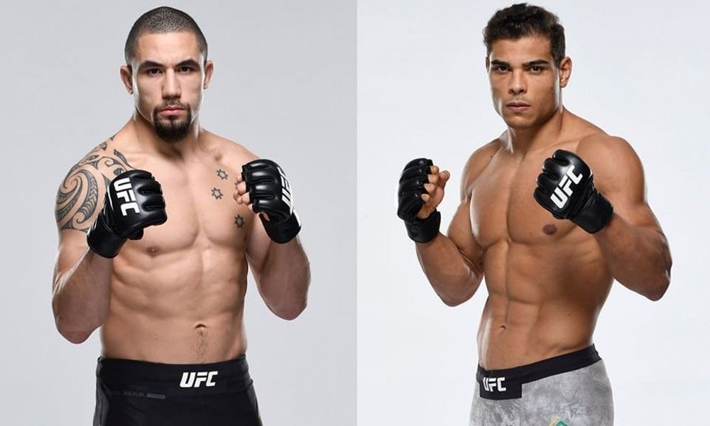 Robert Whittaker vs. Paulo Costa. Pronóstico, Apuestas y Cuotas | 18 de febrero de 2024