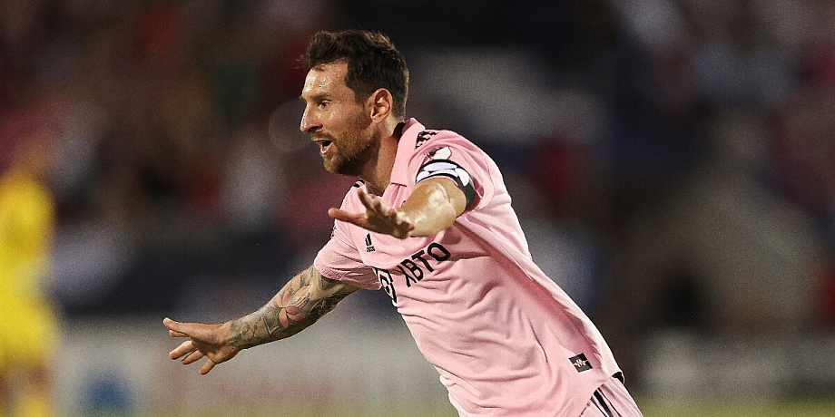 Messi está entre los tres máximos goleadores de la historia del Inter Miami