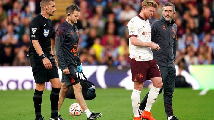 Man City Midfielder Kevin De Bruyne Shares Photos After Injury