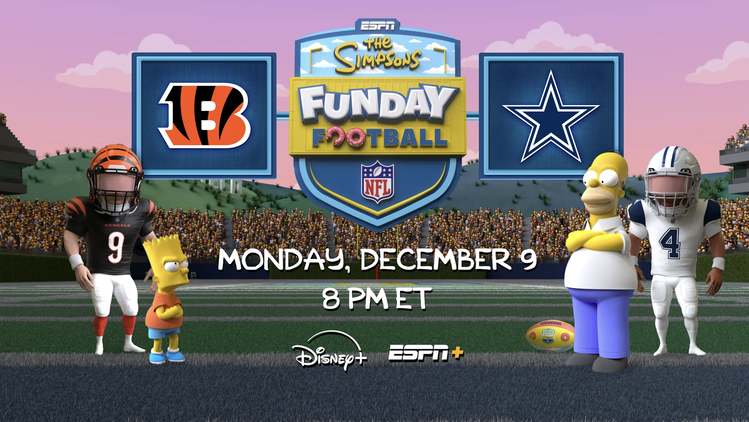 ¡Los Simpsons vuelven a la NFL!