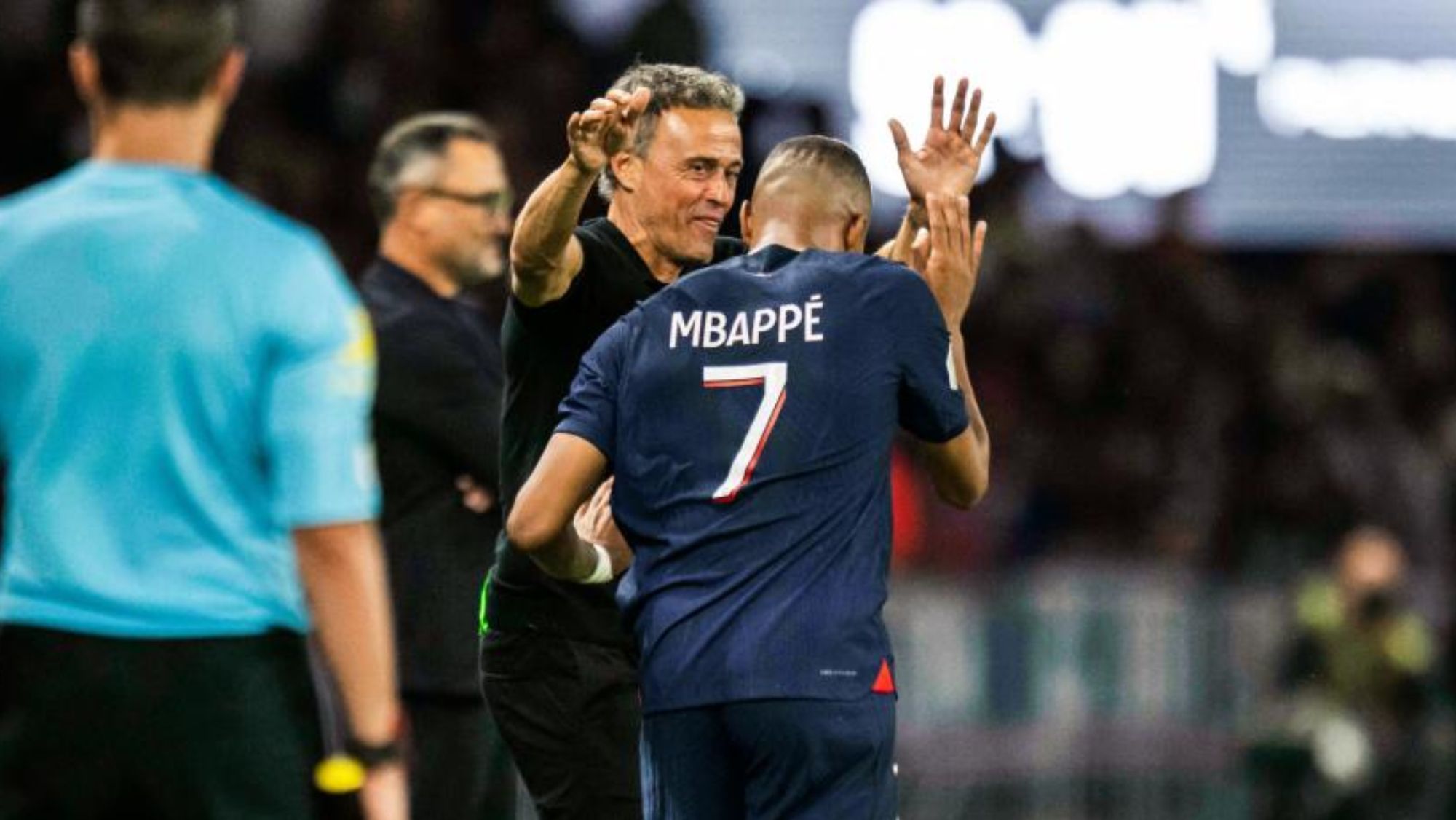 Luis Enrique ya no considera intocable a Mbappé en el once inicial del PSG