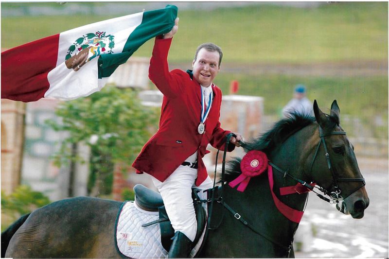 Federico Fernández y su caballo Romeo, listos para brillar en París 2024