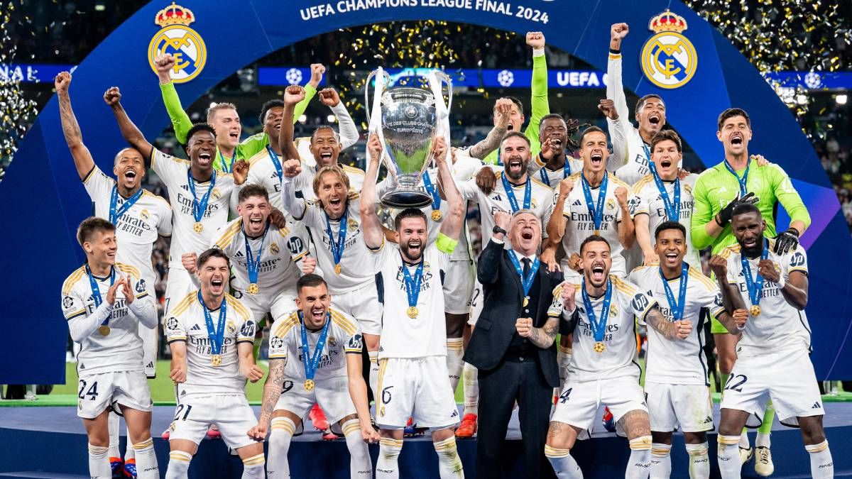 El Real Madrid ganó como mejor club masculino del año 2024