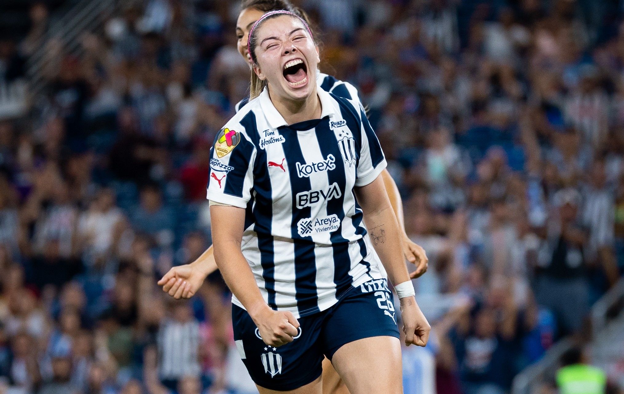 Katty Martínez llegó a 150 goles en la Liga MX Femenil