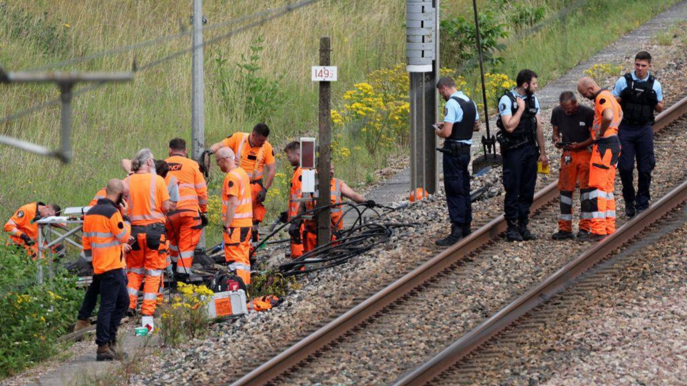 Who is Behind the Paris Olympic Attack? Arsonists Target French High-Speed Rail Before The Opening Ceremony