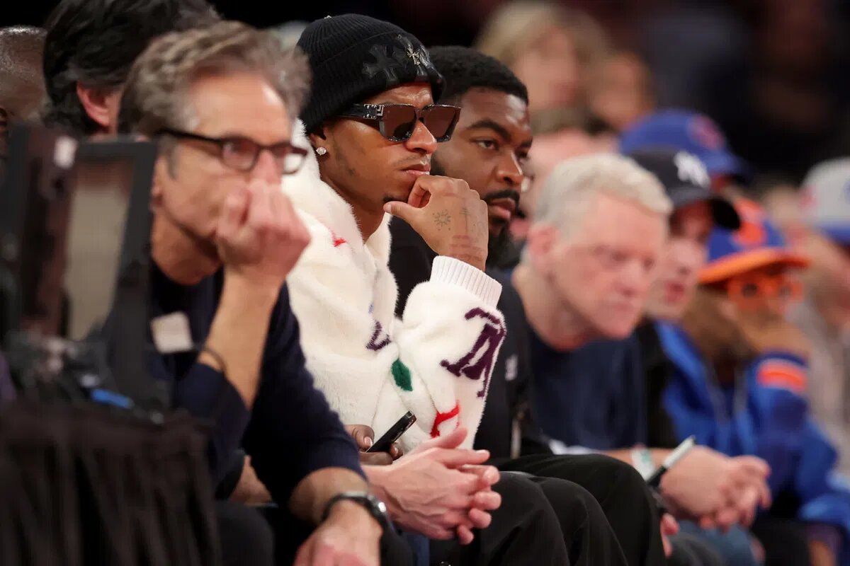 Marcus Rashford Spotted Cooling the International Break at Court in New York