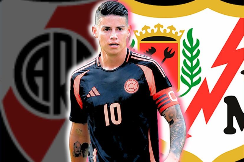 James Rodríguez vuelve a Madrid, para jugar en el Rayo