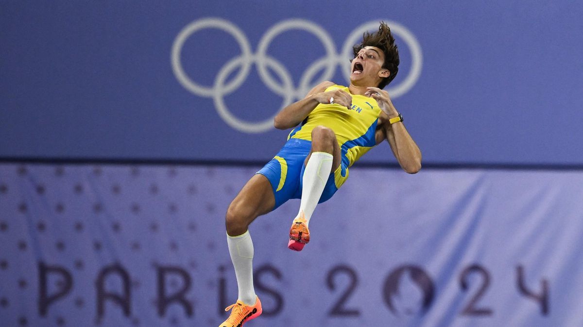 Armand Duplantis ganó el oro en París 2024 y fijó récord mundial 