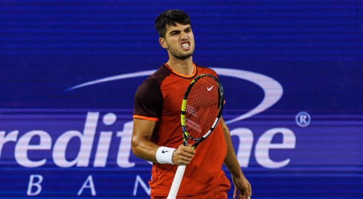 Carlos Alcaraz cayó en su primer juego tras los JJ. OO. París 2024