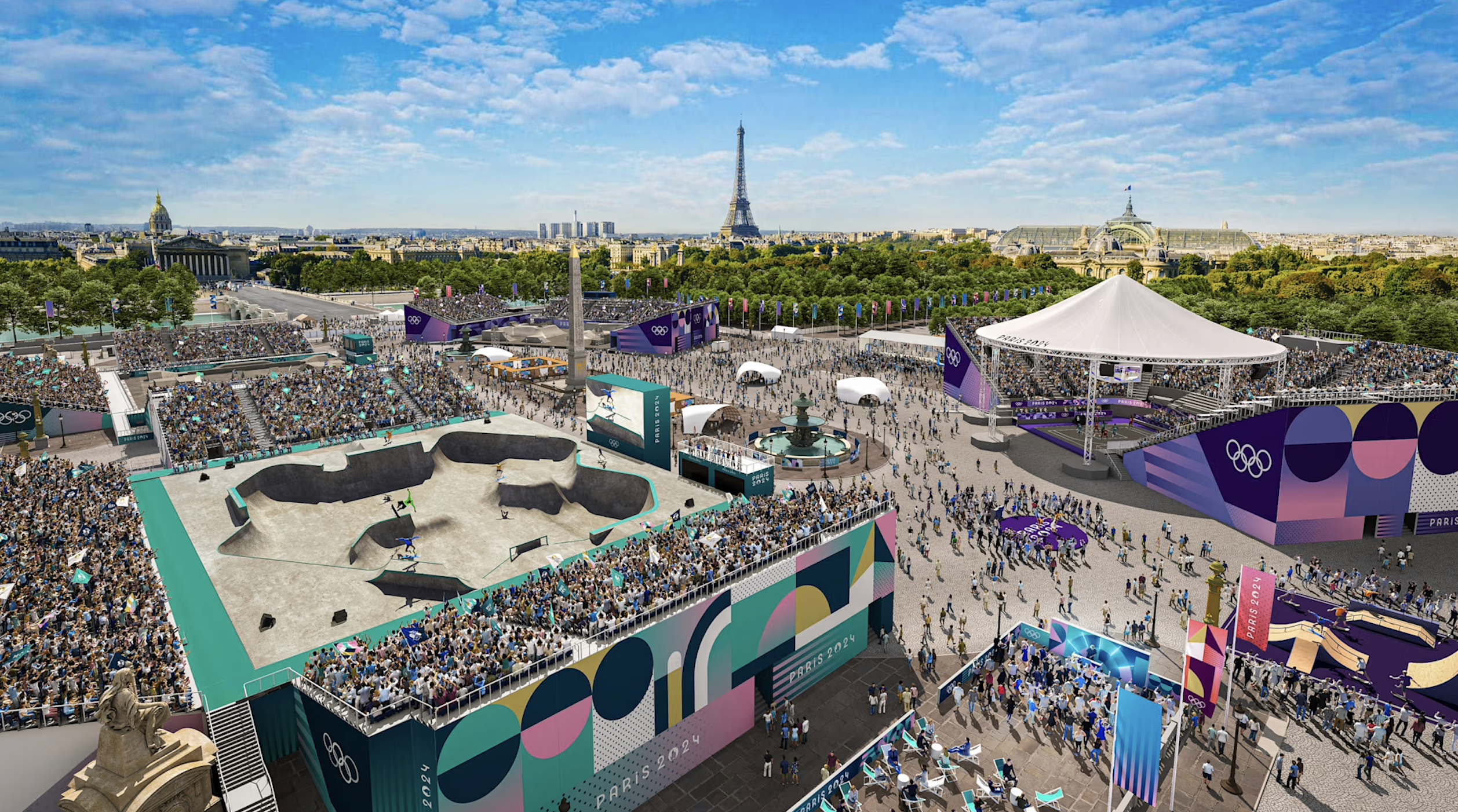 La Plaza de la Concordia: Un epicentro de historia y modernidad para los Juegos Olímpicos de París 2024