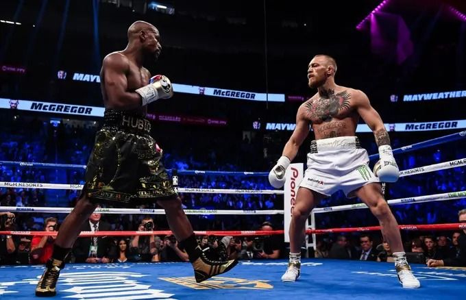 McGregor Challenges Mayweather to Rematch in BKFC