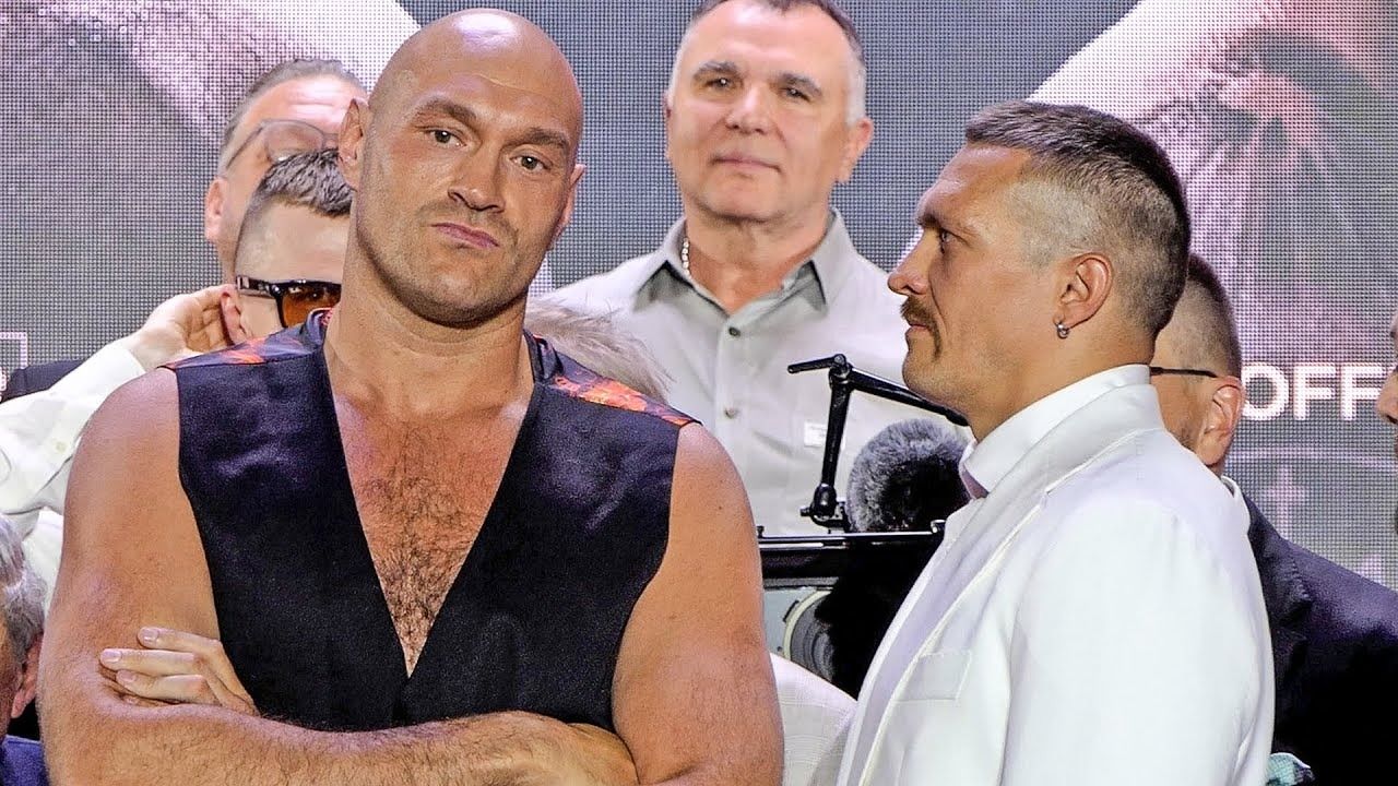 Fury Explains Why He Wouldn't Look Usyk In The Eye During Staredown