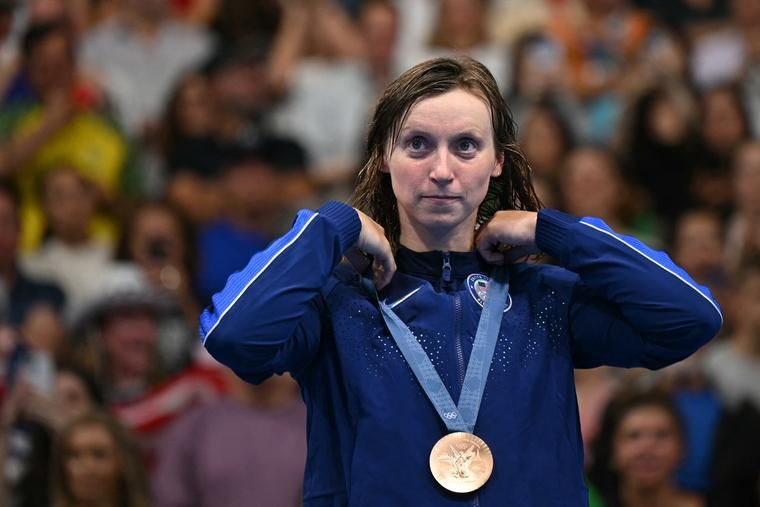 Katie Ledecky Becomes the Most-Decorated American Woman in Olympic History