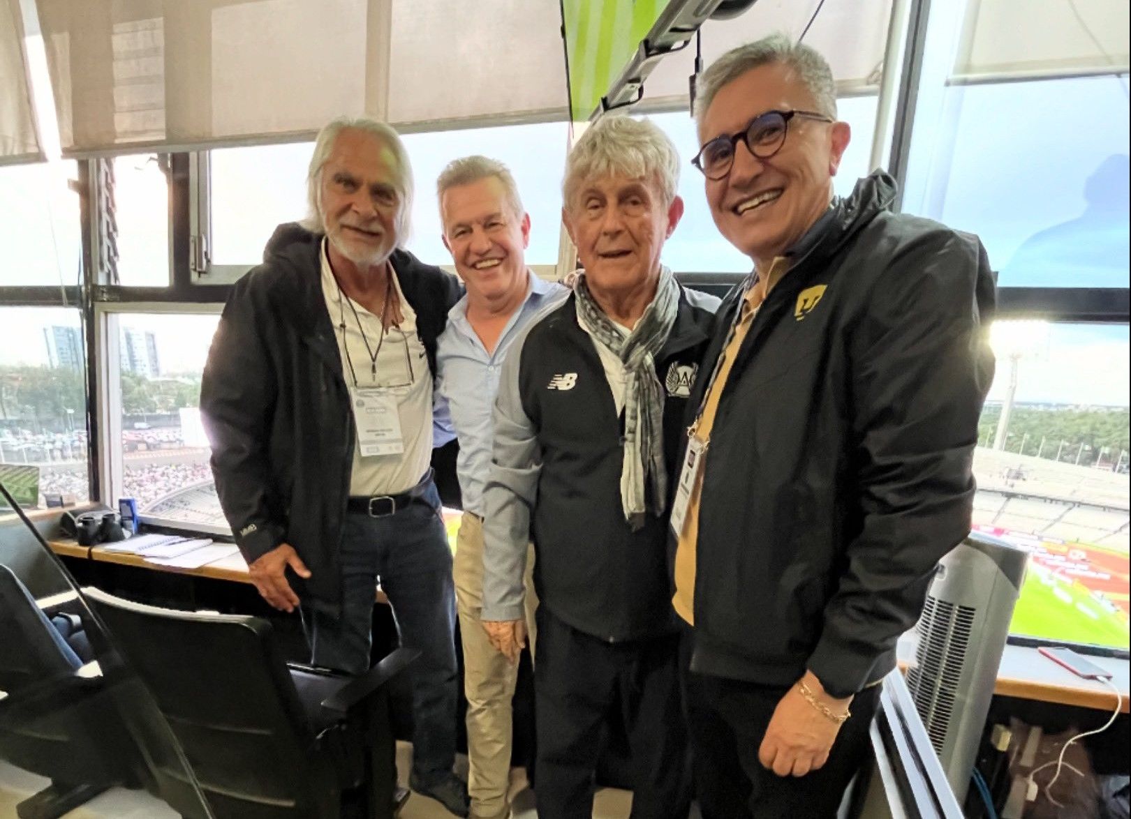 El “Vasco” Aguirre estuvo presente en el Pumas vs Tijuana