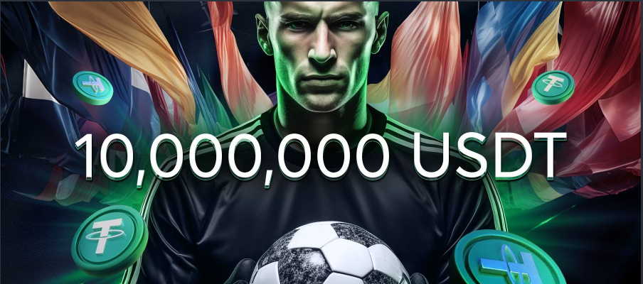 Sportsbet.io Euros Predictor Promotion up to 10,000,000 USDT