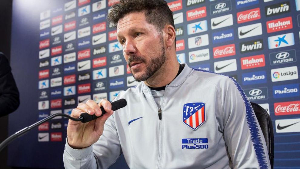 Simeone se muestra conforme con lo conseguido para el Atlético en el mercado estival 