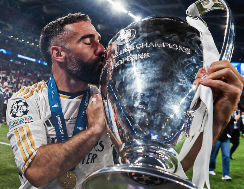 Real Madrid anuncia renovación de contrato de Dani Carvajal tras su lesión de rodilla