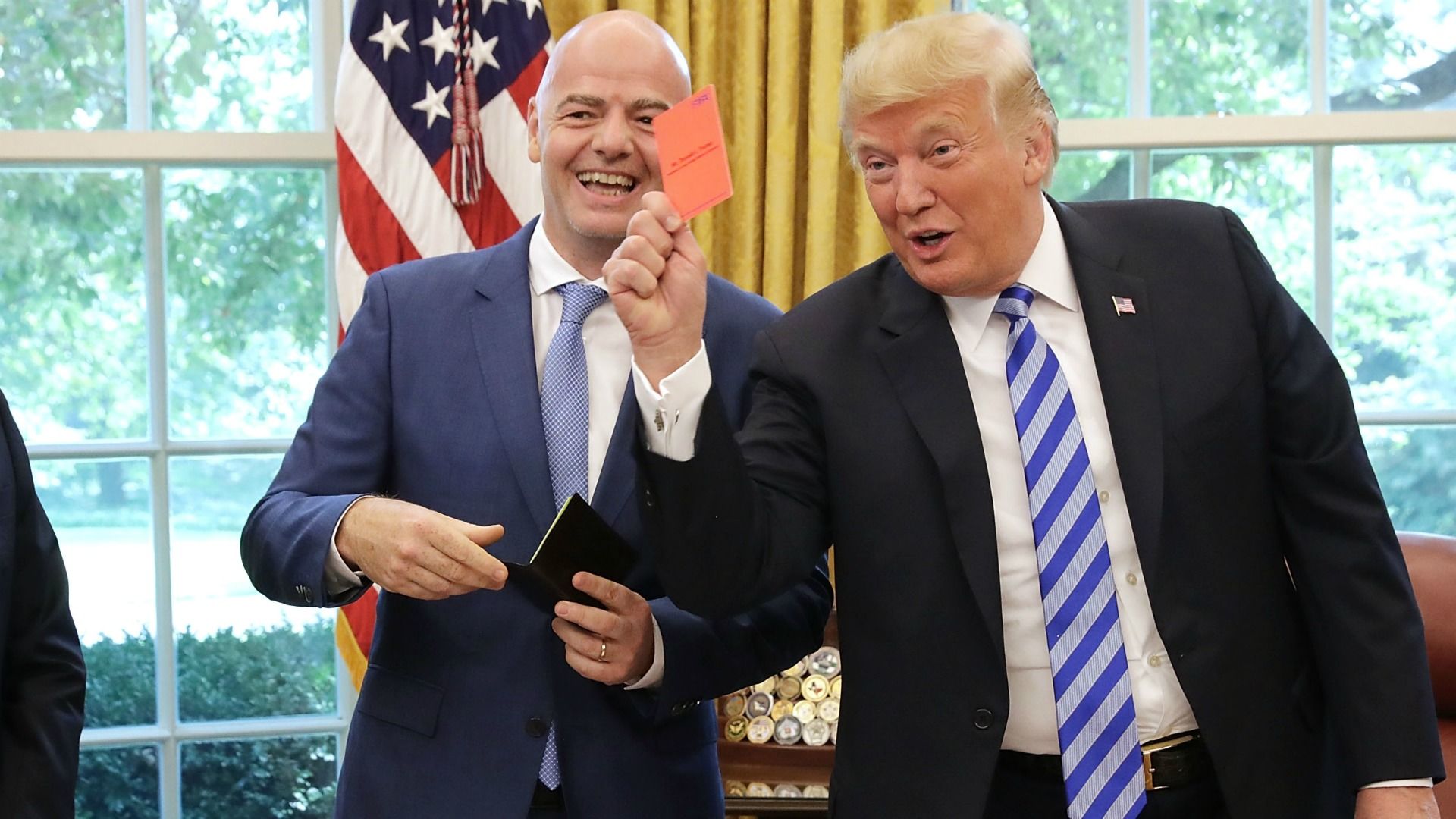 FIFA President Gianni Infantino Congratulates Trump on Election Victory