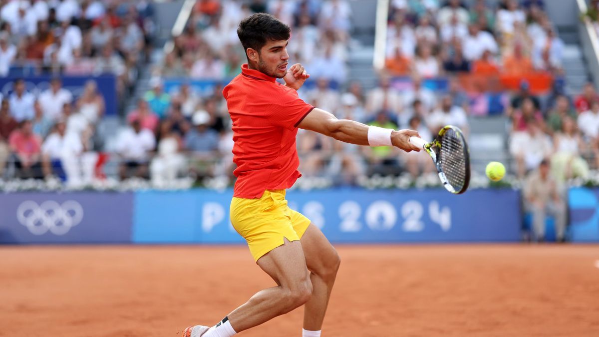 Carlos Alcaraz alcanzó los octavos de final en los JJ. OO París 2024 