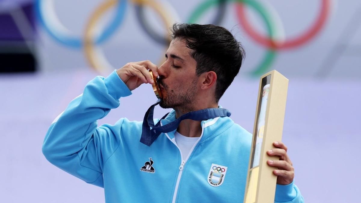 Argentina alcanza su primera medalla de oro en París 2024 