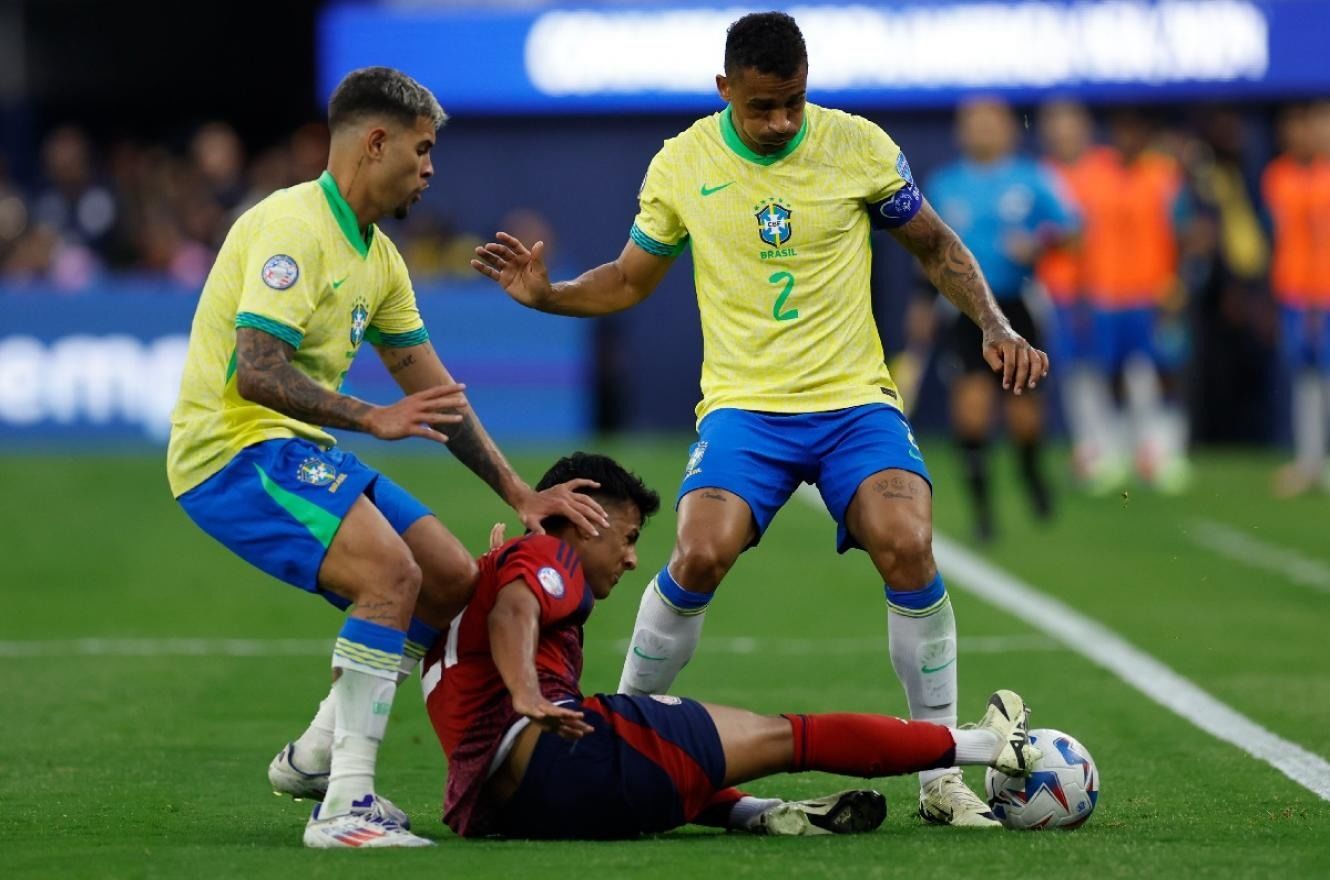 ¿Corre peligro Brasil por el empate ante Costa Rica en la Copa América?