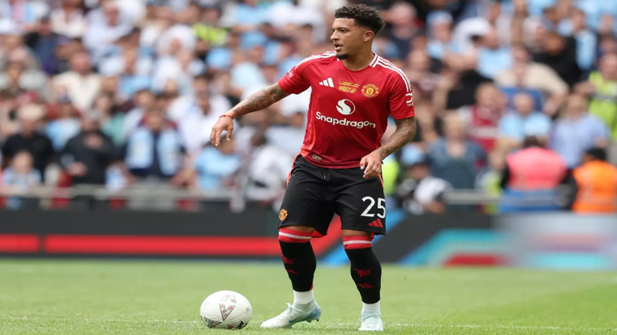 Finalmente el Manchester United encuentra un lugar para Jadon Sancho