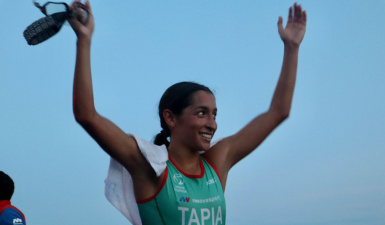 Rosa María Tapia busca un nuevo podio en la Copa del Mundo de Triatlón en Brasil