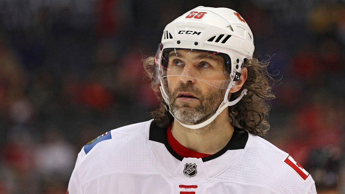 Jagr Explains Why He Continues Playing Hockey at 52