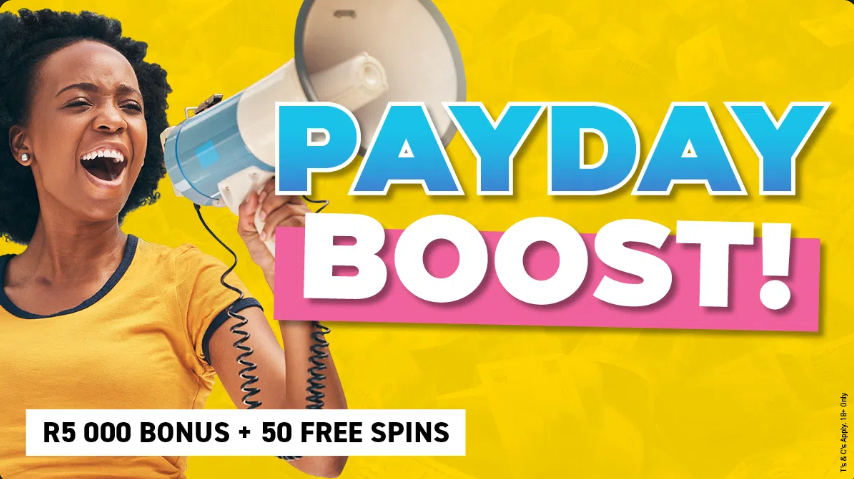 Easybet Payday Boost: Get Up To R5,000 Bonus + 50 Free Spins