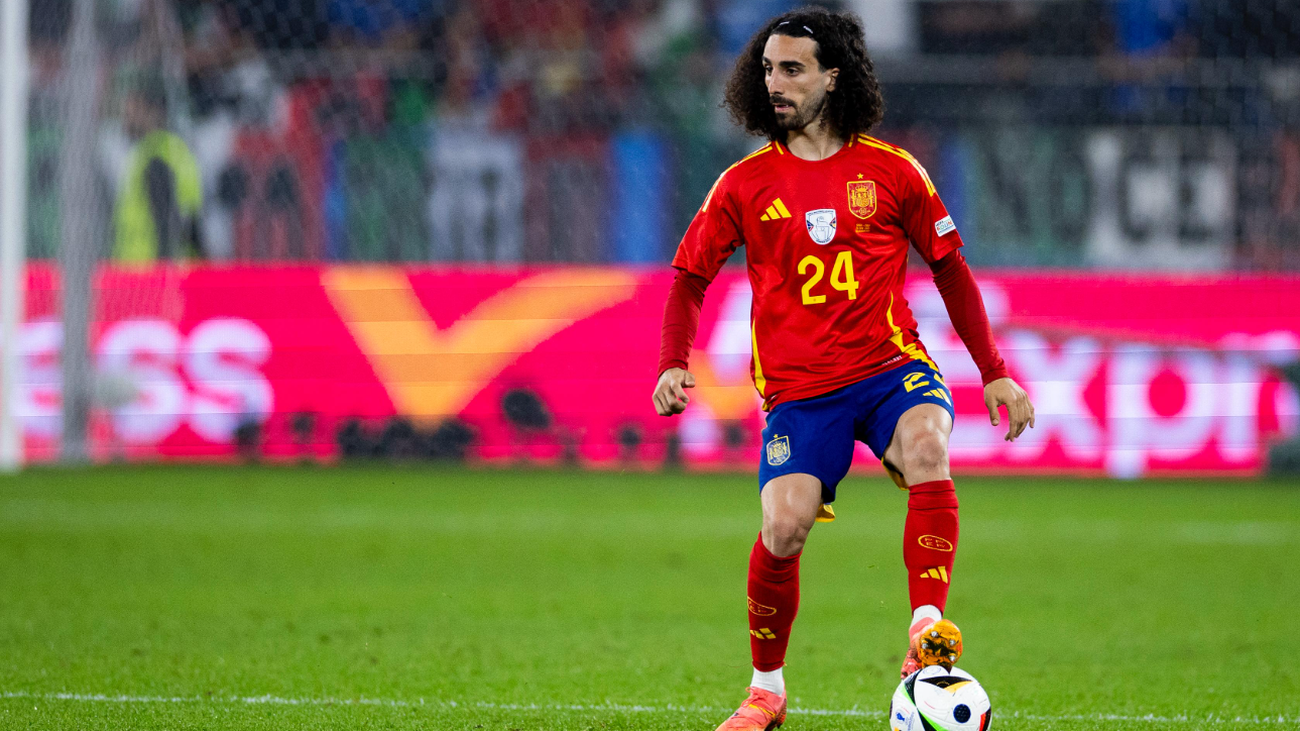 Marc Cucurella reacciona a los abucheos recibidos en la semifinal de la Eurocopa 2024 