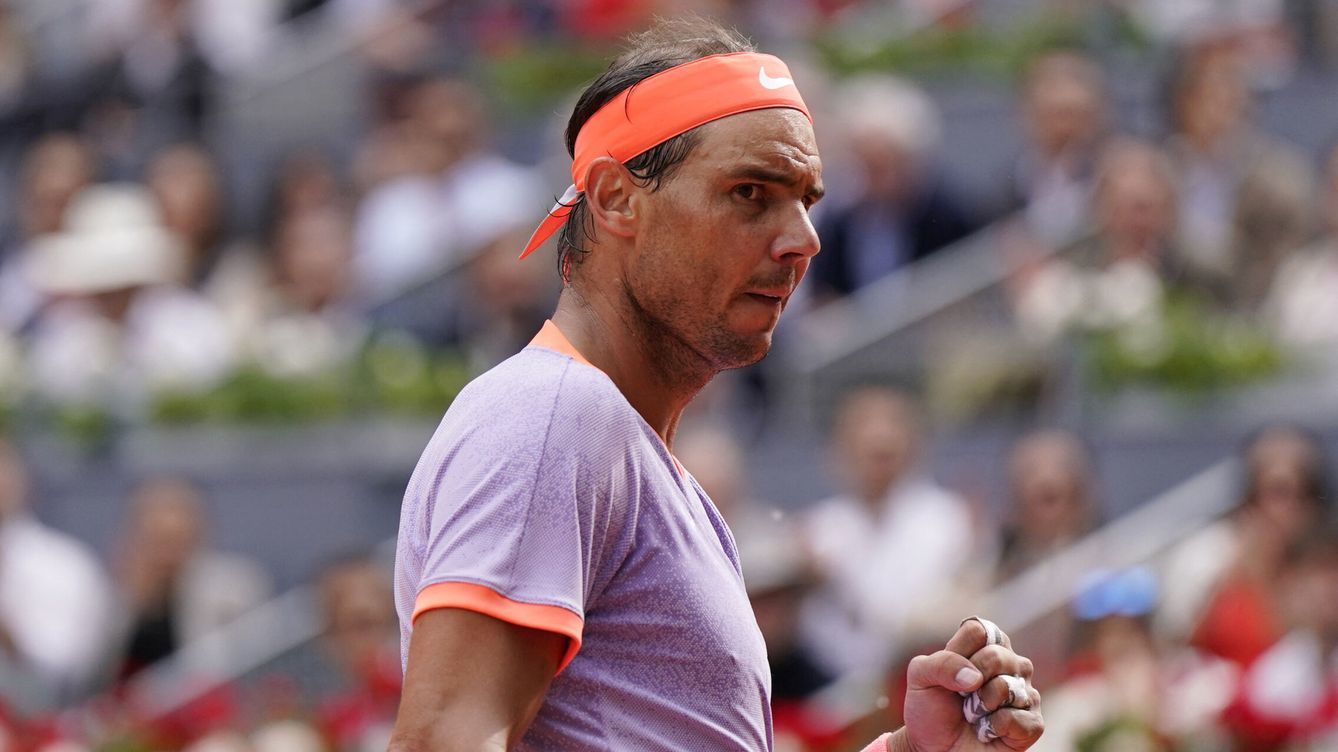 Rafa Nadal clasificó a los octavos de final de Madrid 