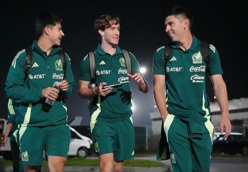 ¡La Selección Mexicana llegó a Guadalajara!