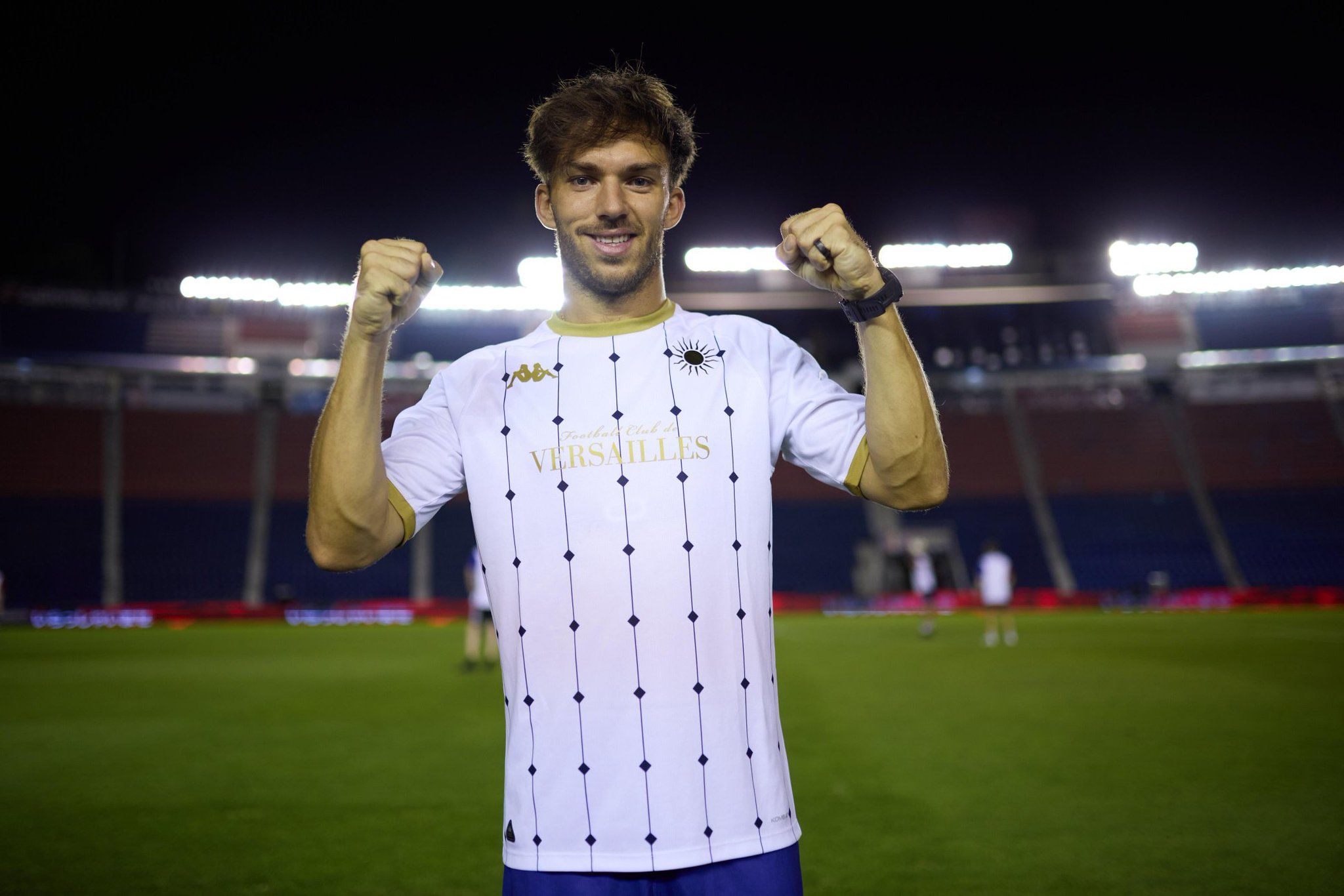 ¡De la Fórmula 1 al futbol mexicano! Pierre Gasly jugó cascarita en la cancha del Atlante