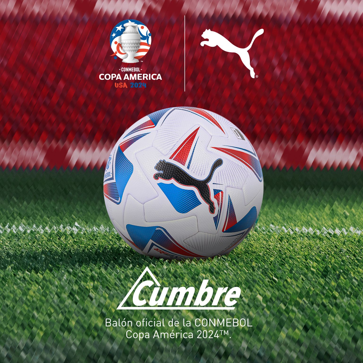 PUMA CUMBRE: el esférico que rodará en la Copa América