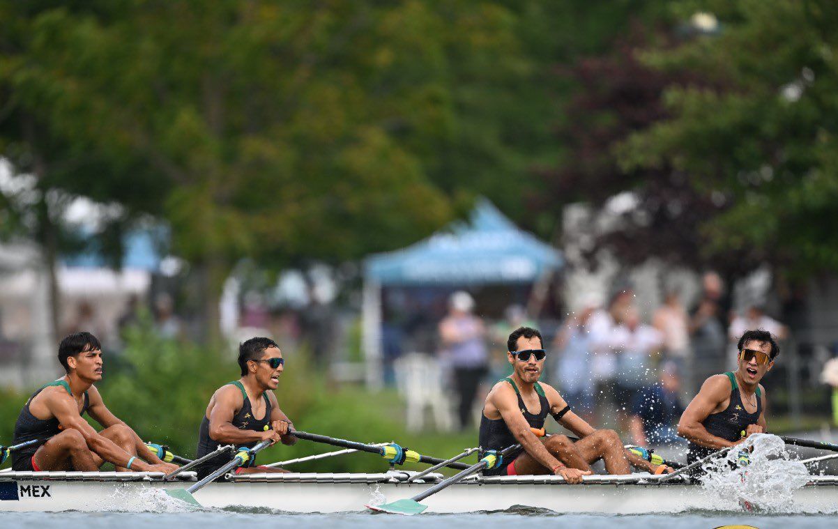 Mexicanos ganan oro en Campeonato Mundial de Remo