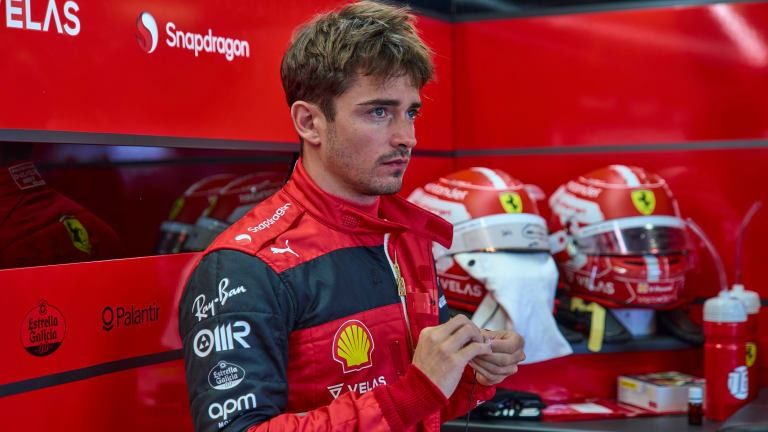 Ferrari Driver Leclerc Discusses Qualifying Result For Spanish Grand Prix