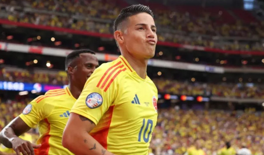 La FIFA felicitó a James Rodriguez por el (5:0) en la Copa América