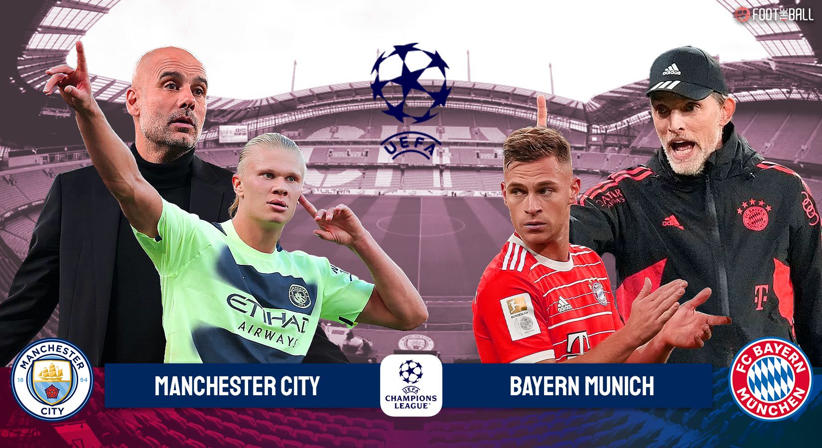 Vuelve la Champions con un City vs Bayern de ensueño