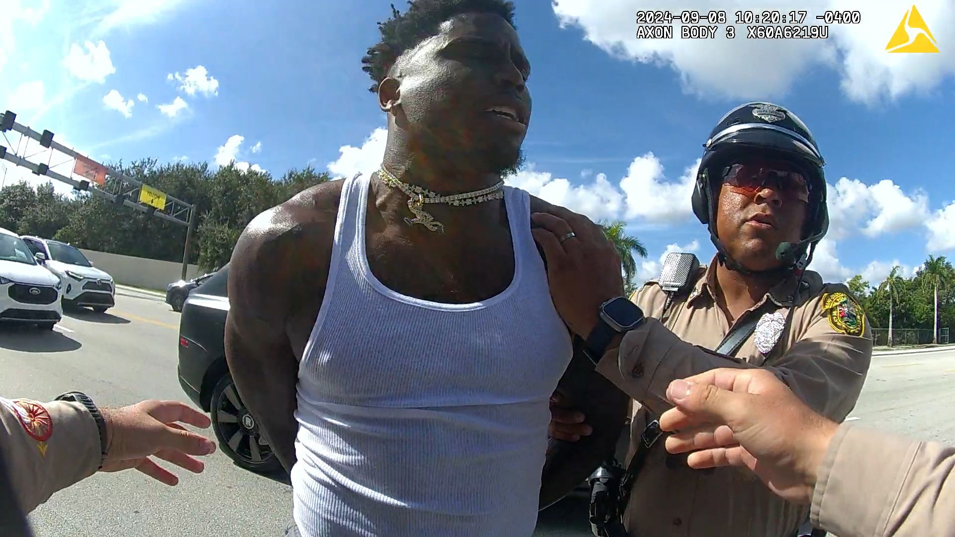 Bodycam Footage of the Tyreek Hill Detention Has Been Released By the Miami-Dade Police Department