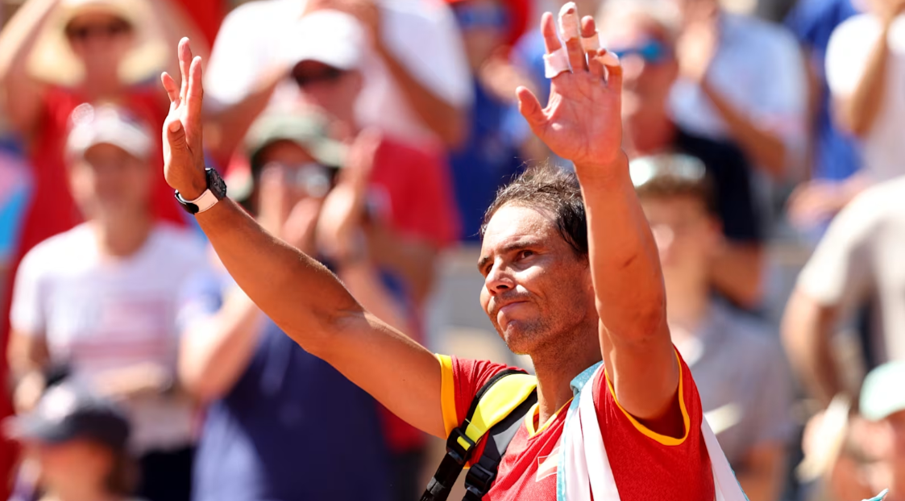 Se terminó la participación individual de Rafael Nadal en París 2024 