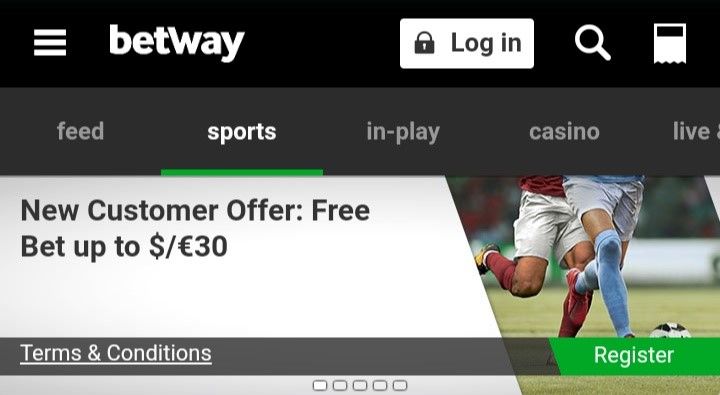 Betway Free Bet: Bet 10 EUR & Get 10 EUR Bonus in Free Bets