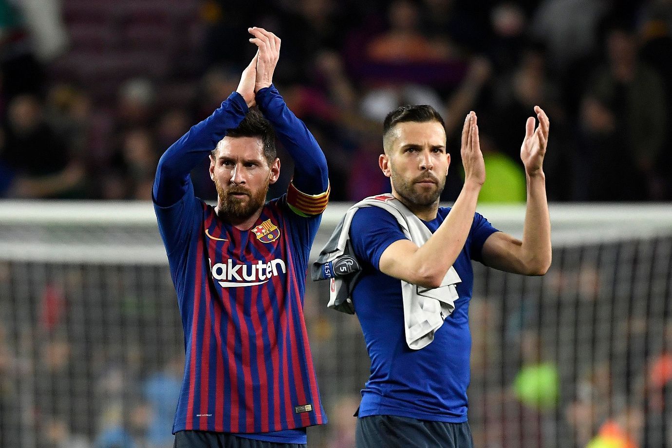 Jordi Alba: &quot;Messi ha sido el jugador con el que mejor me he entendido sobre el césped&quot;