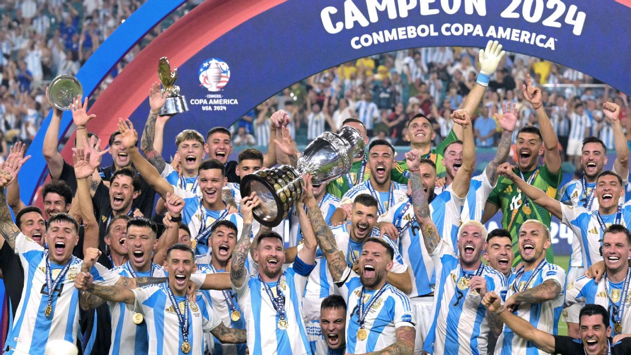 Argentina Defeats Colombia 1-0 to Win Record 16th Copa América Title