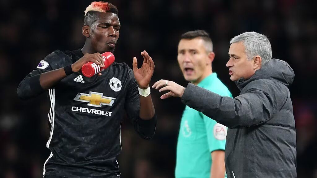 Paul Pogba Describes His Relationship With Mourinho at Manchester United as boyfriend and girlfriend