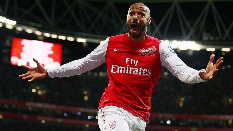 Thierry Henry es elegido mejor delantero de la historia de la Premier League por FourFourTwo