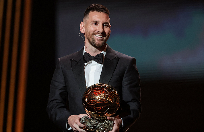 Fabrizio Romano - ⭐️, Leo Messi wins the Ballon d'Or!