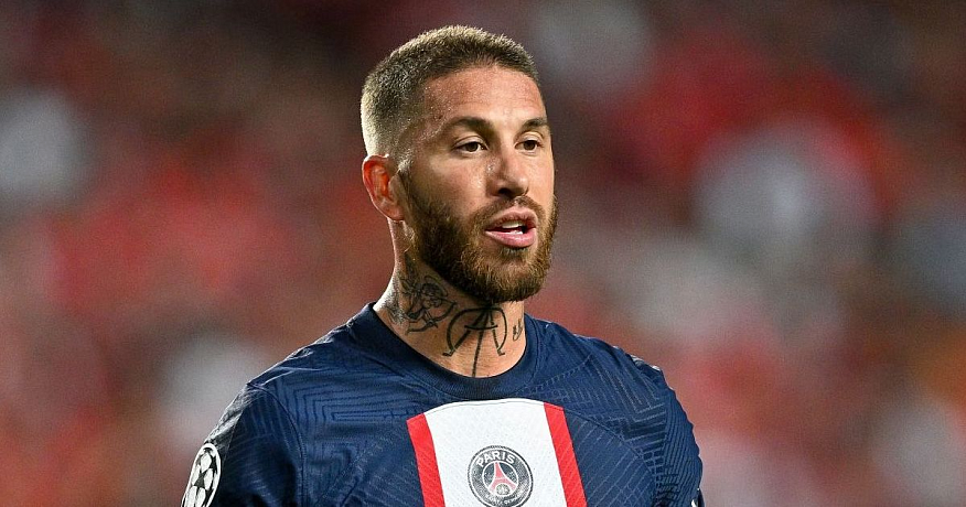 PSG announces the departure of Sergio Ramos