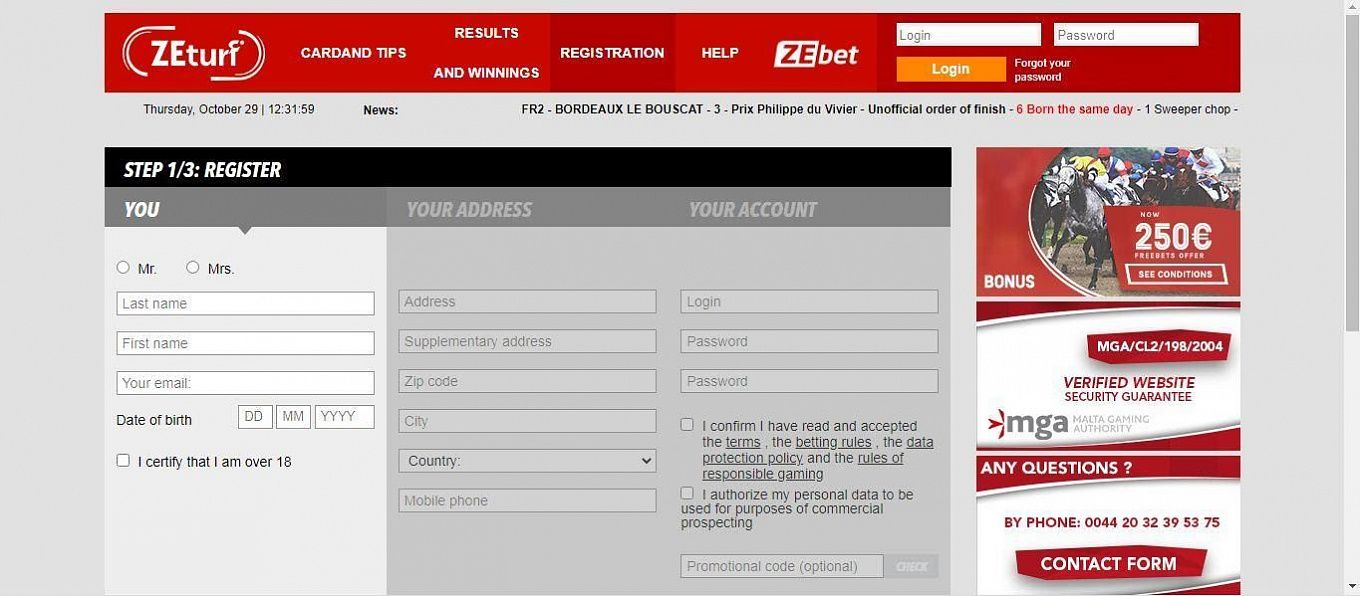 zebet registration