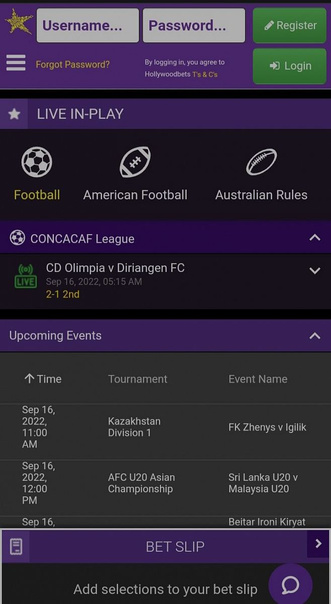 Download & Install Hollywoodbets Mobile App & Get R25 SignUp Free Bet
